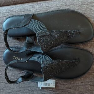 Torrid 8W Embellished Strap Sandals